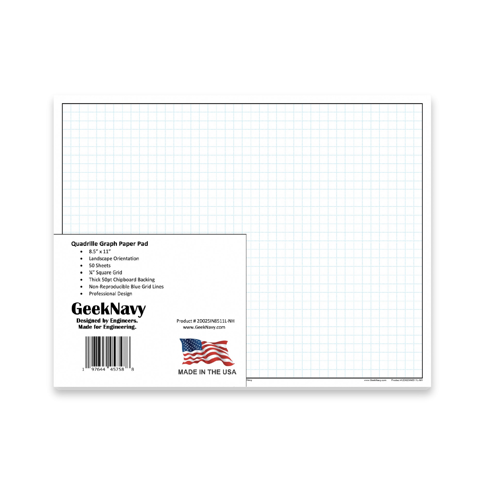 Quadro Graph Paper Quadrille Graph Paper – GeekNavy