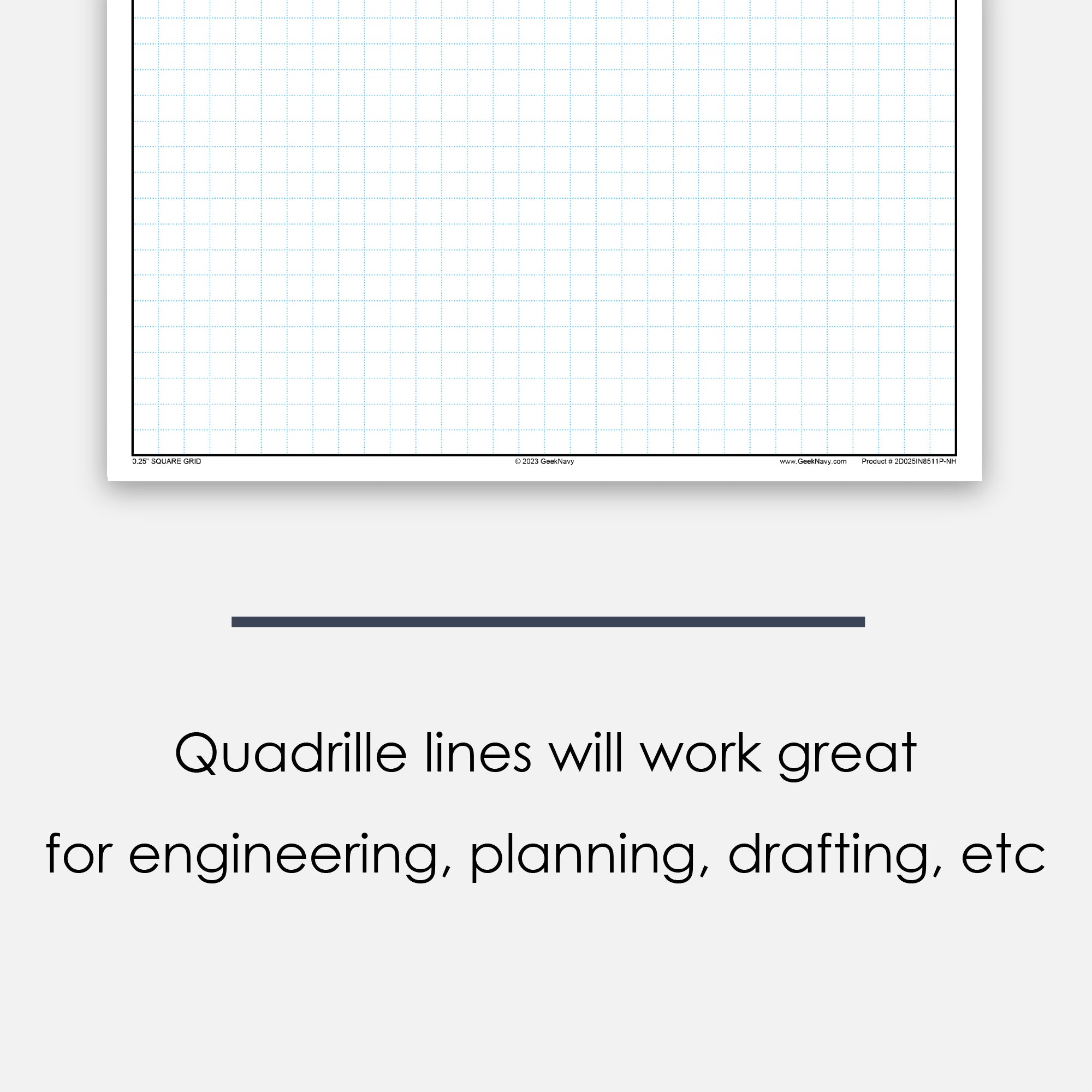 Quadro Graph Paper Quadrille Graph Paper – GeekNavy